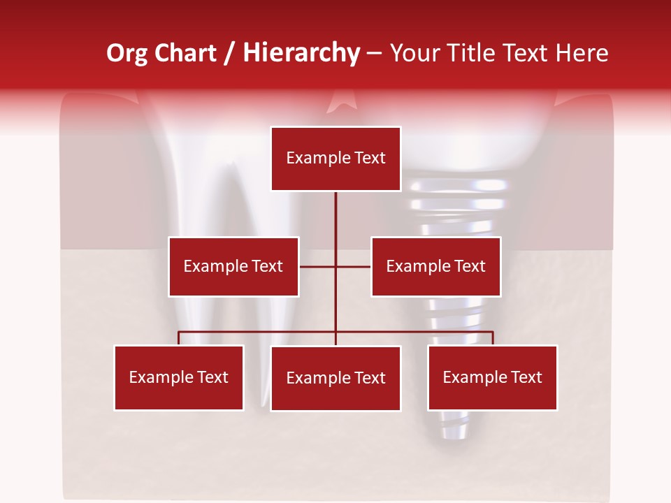 Closeup Dental Close PowerPoint Template