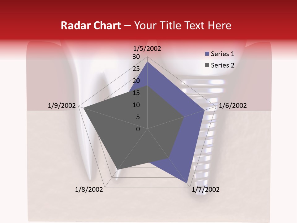 Closeup Dental Close PowerPoint Template