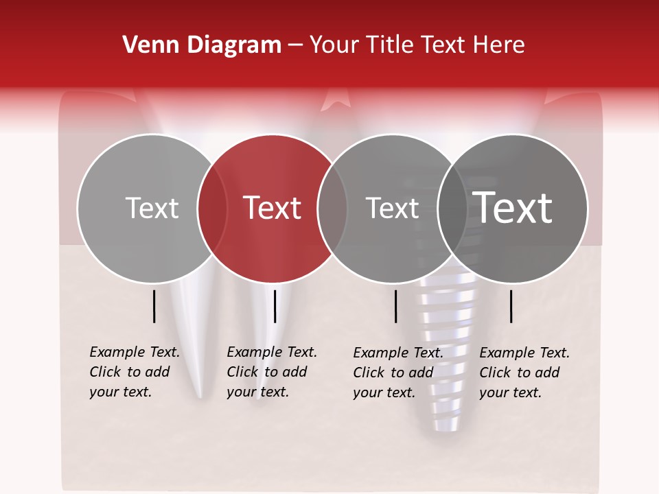 Closeup Dental Close PowerPoint Template