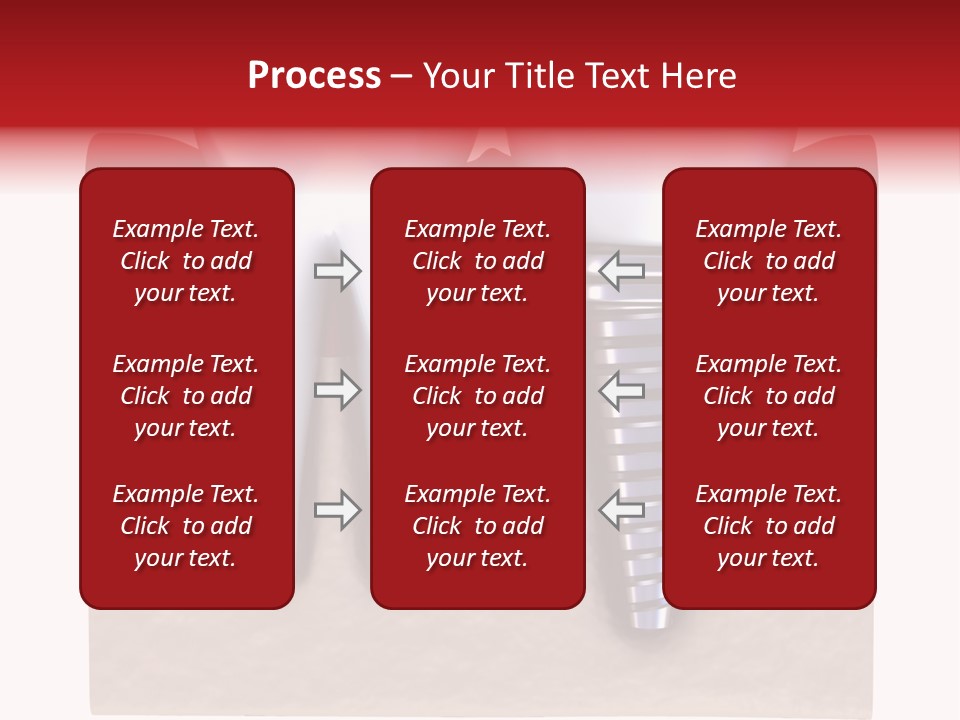 Closeup Dental Close PowerPoint Template