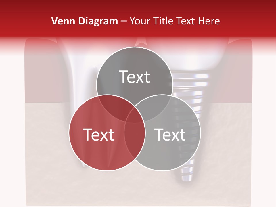 Closeup Dental Close PowerPoint Template