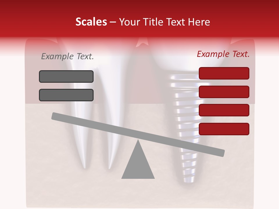 Closeup Dental Close PowerPoint Template