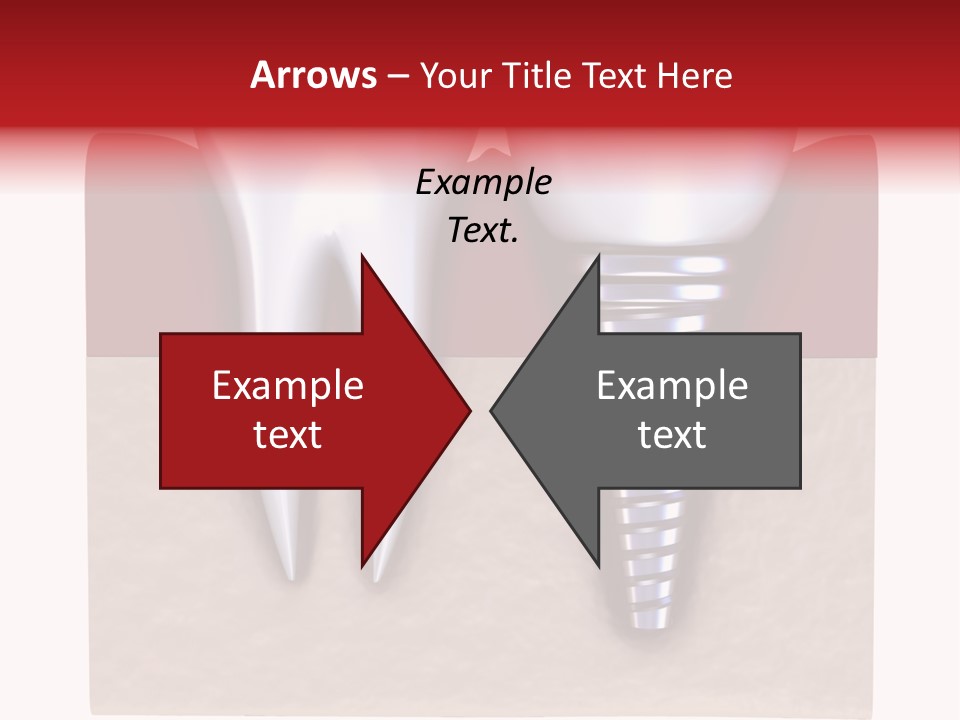 Closeup Dental Close PowerPoint Template
