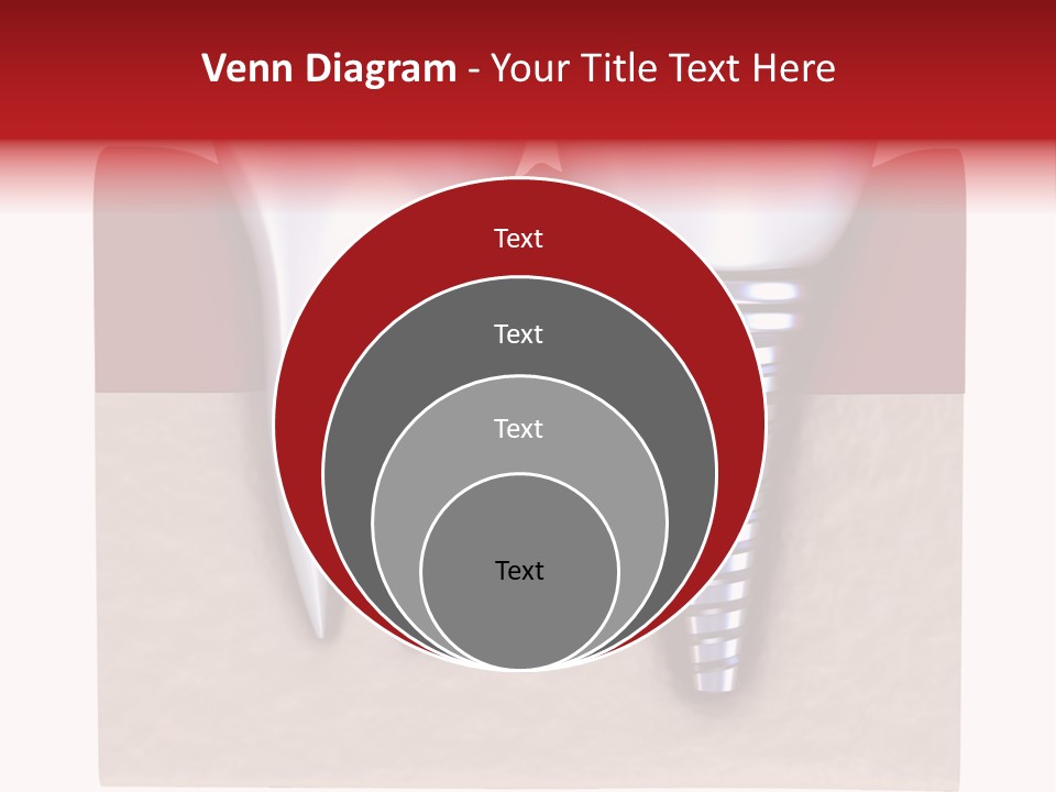 Closeup Dental Close PowerPoint Template