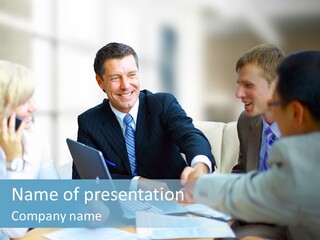 Corporate Unanimous Pile PowerPoint Template