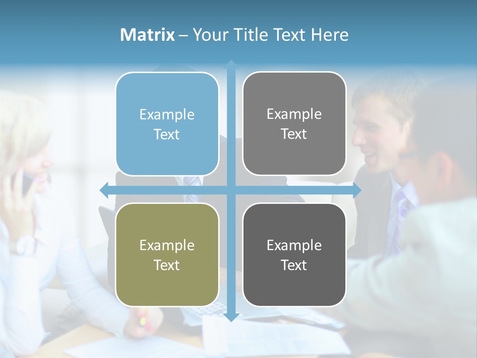 Corporate Unanimous Pile PowerPoint Template