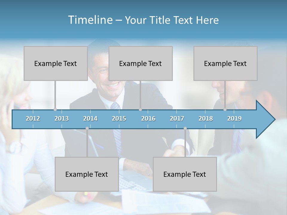 Corporate Unanimous Pile PowerPoint Template