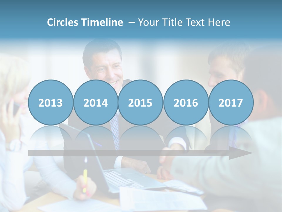 Corporate Unanimous Pile PowerPoint Template