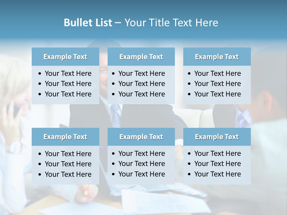 Corporate Unanimous Pile PowerPoint Template