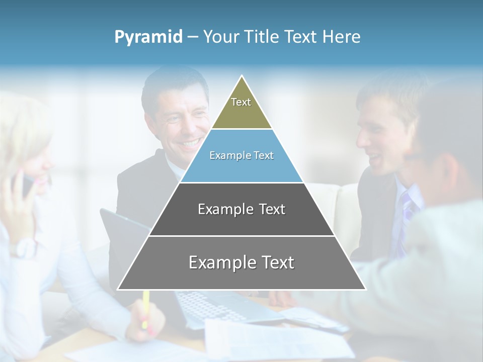 Corporate Unanimous Pile PowerPoint Template
