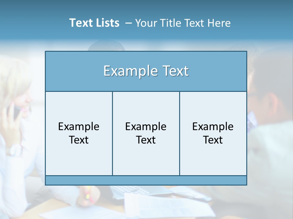 Corporate Unanimous Pile PowerPoint Template