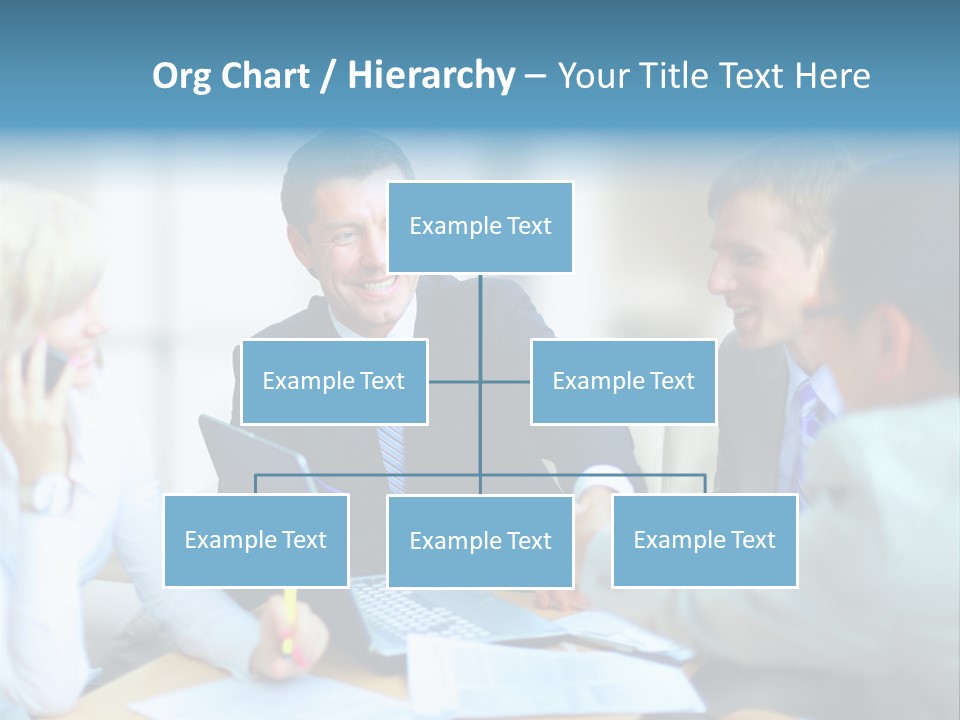 Corporate Unanimous Pile PowerPoint Template