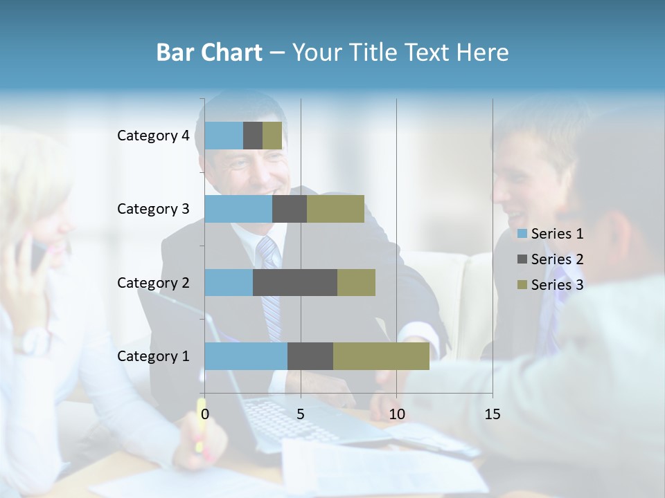 Corporate Unanimous Pile PowerPoint Template