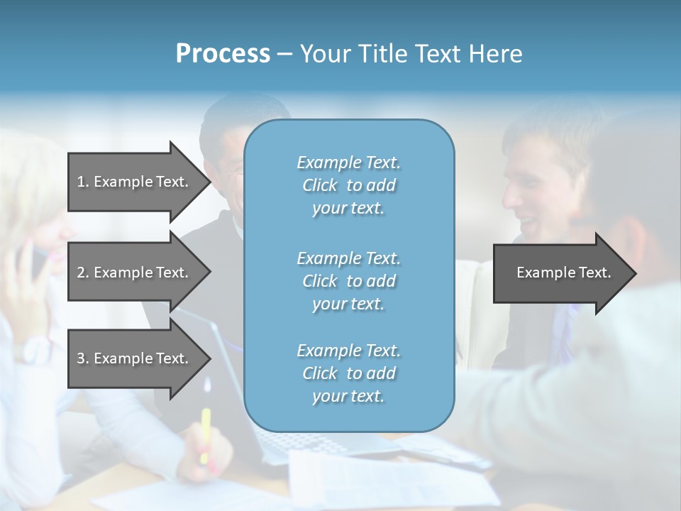 Corporate Unanimous Pile PowerPoint Template
