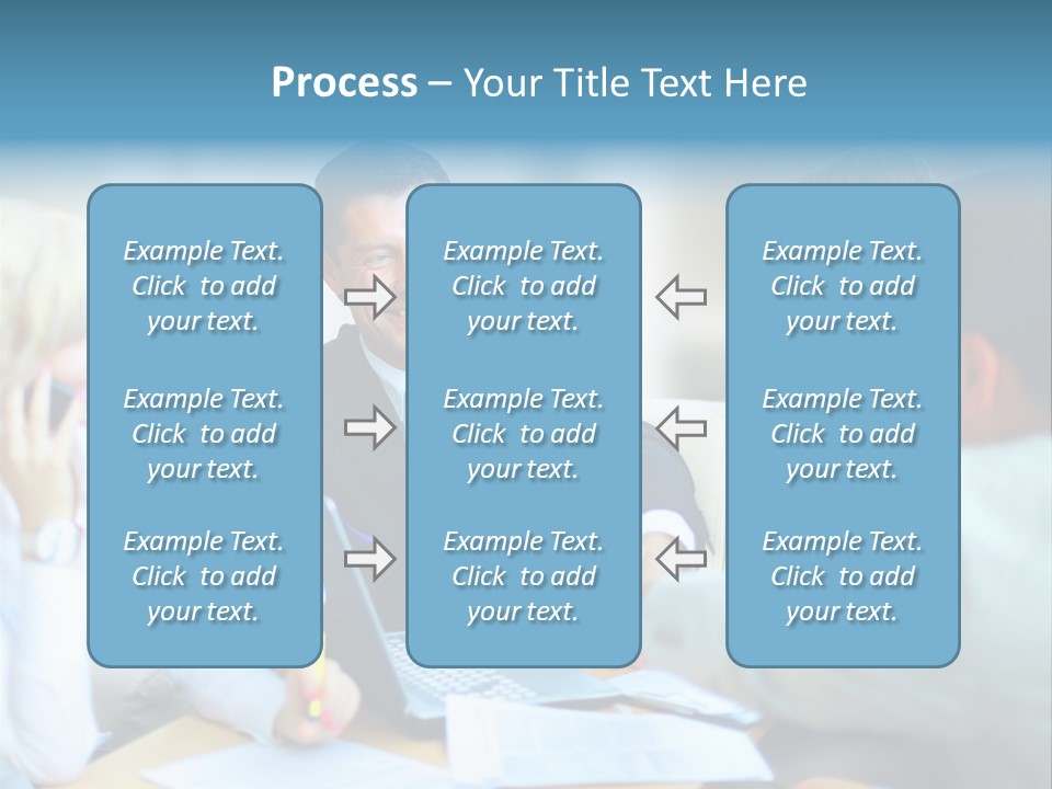 Corporate Unanimous Pile PowerPoint Template