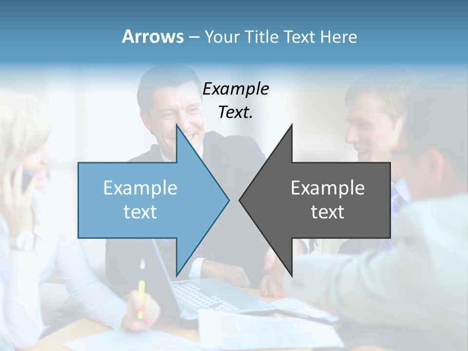 Corporate Unanimous Pile PowerPoint Template