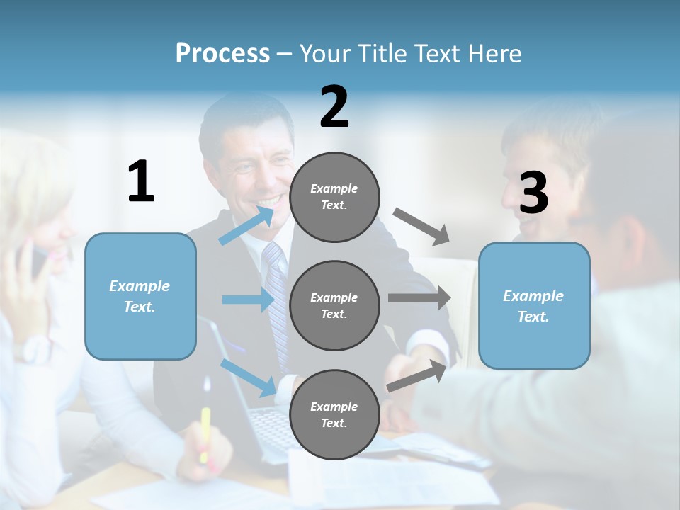 Corporate Unanimous Pile PowerPoint Template