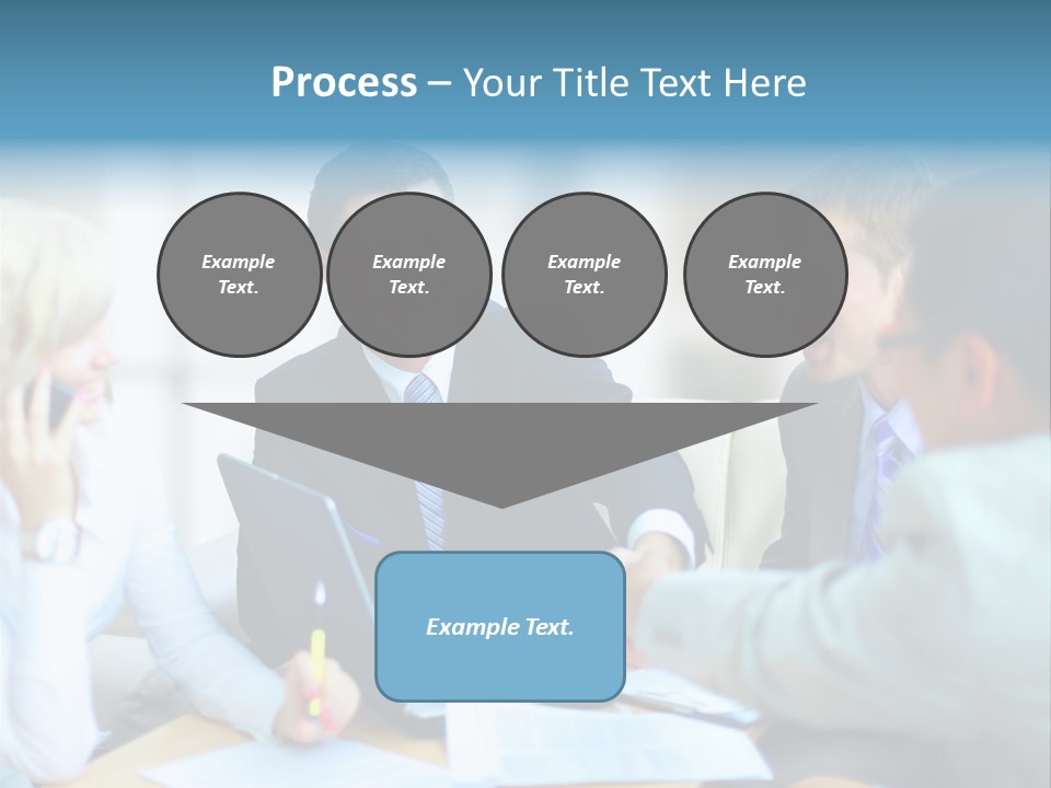 Corporate Unanimous Pile PowerPoint Template