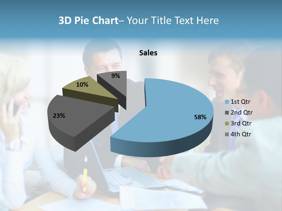Corporate Unanimous Pile PowerPoint Template