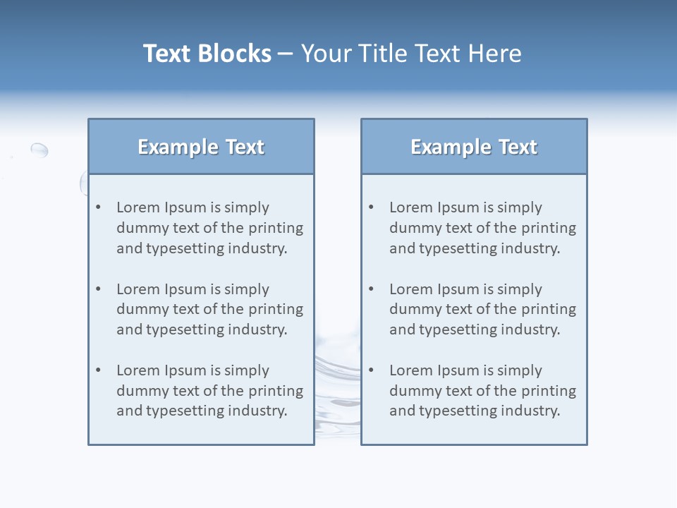Color Abstract Nobody PowerPoint Template