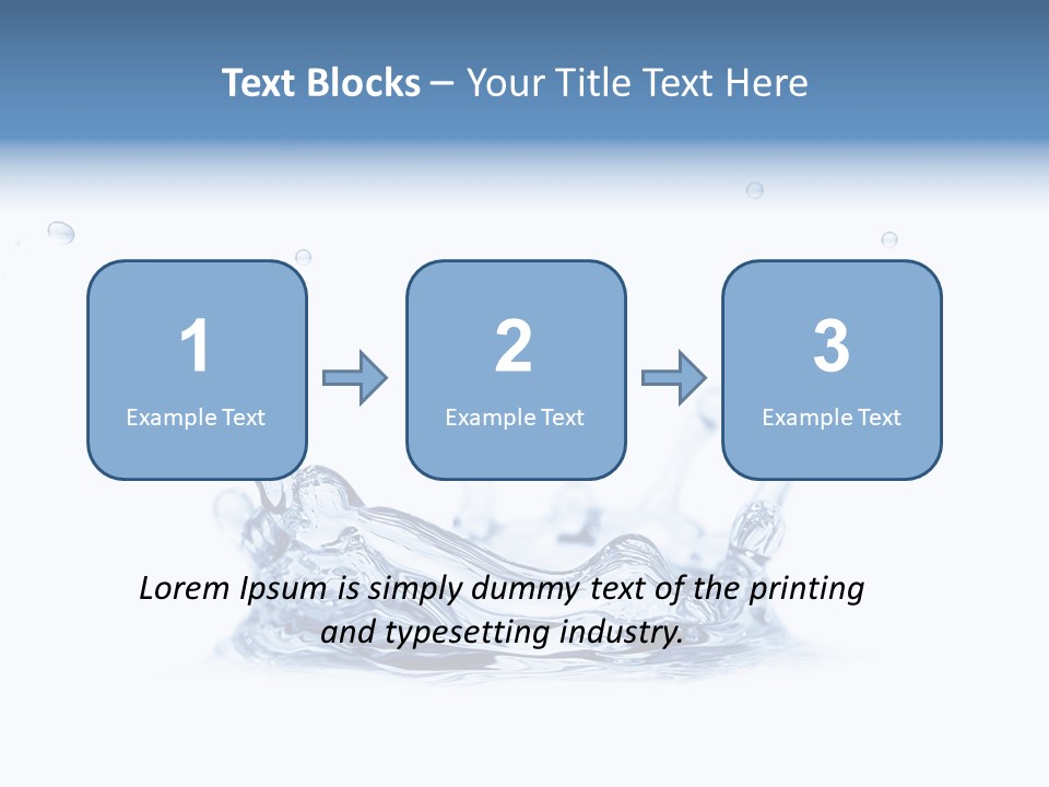 Color Abstract Nobody PowerPoint Template