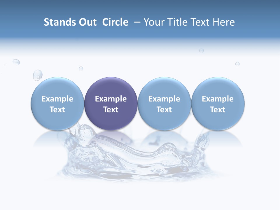 Color Abstract Nobody PowerPoint Template