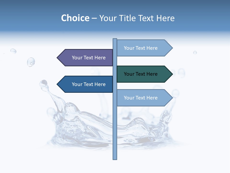 Color Abstract Nobody PowerPoint Template