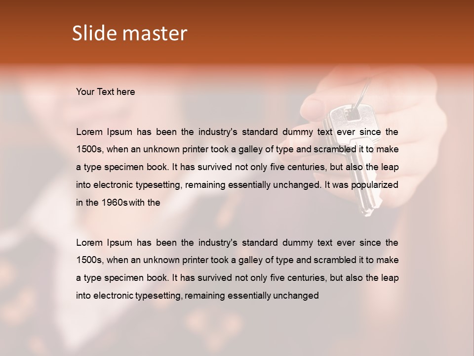 Accommodation Estate Show PowerPoint Template