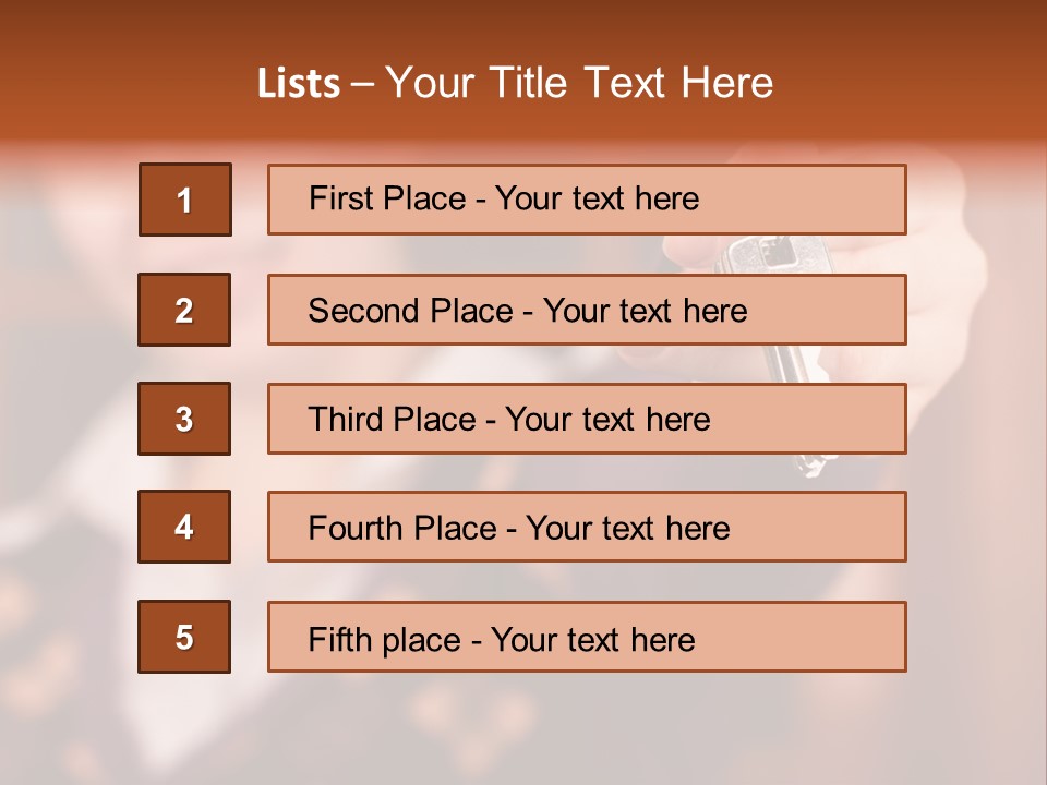 Accommodation Estate Show PowerPoint Template