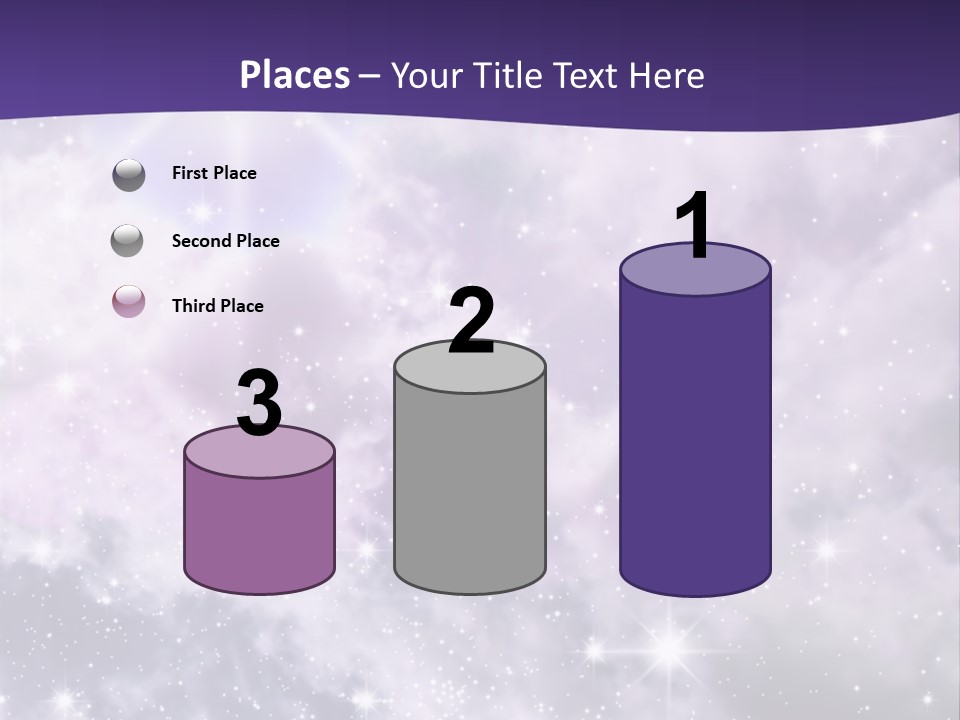 Infinity Spacescape Gas PowerPoint Template