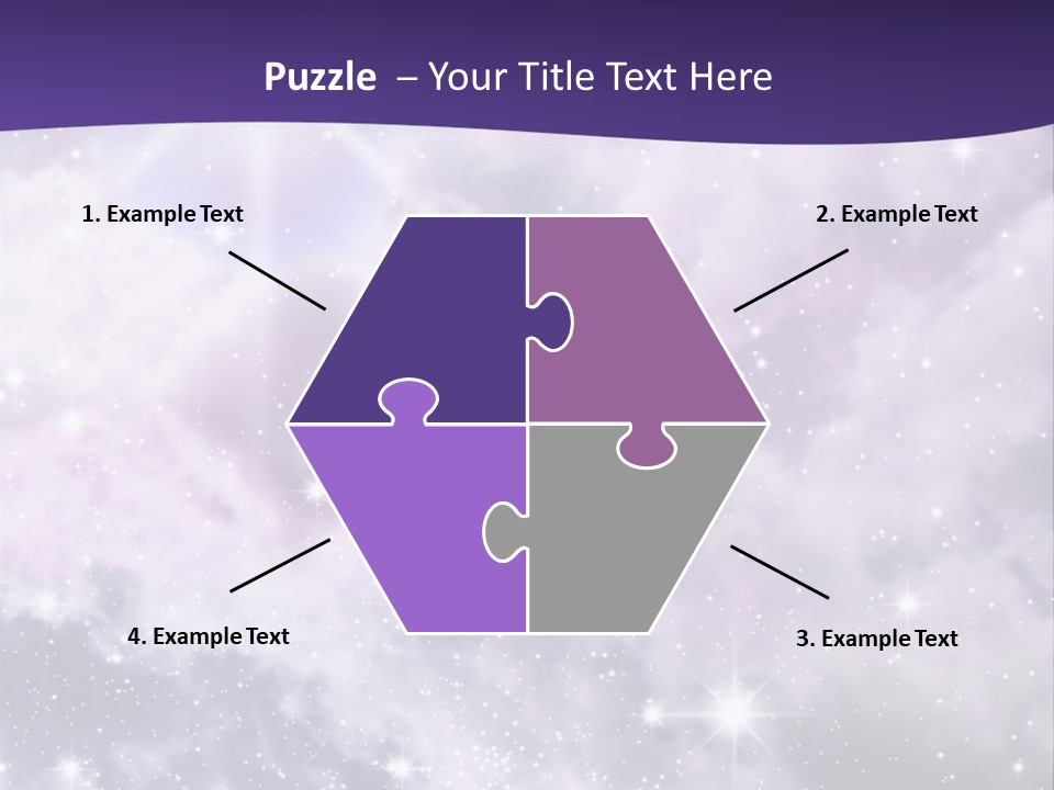 Infinity Spacescape Gas PowerPoint Template