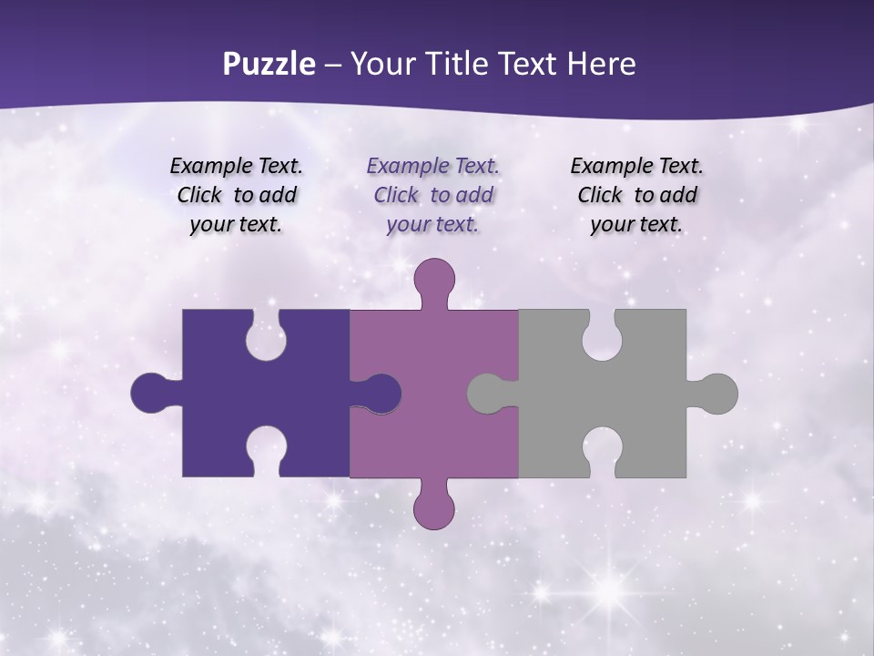 Infinity Spacescape Gas PowerPoint Template