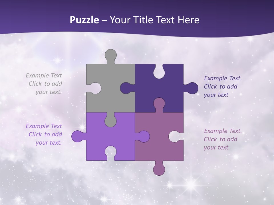 Infinity Spacescape Gas PowerPoint Template
