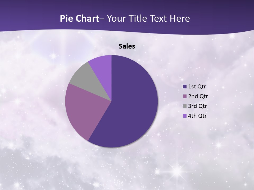Infinity Spacescape Gas PowerPoint Template
