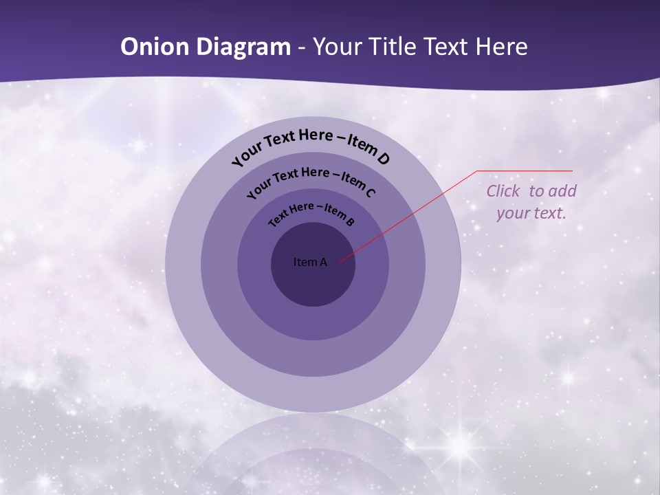 Infinity Spacescape Gas PowerPoint Template