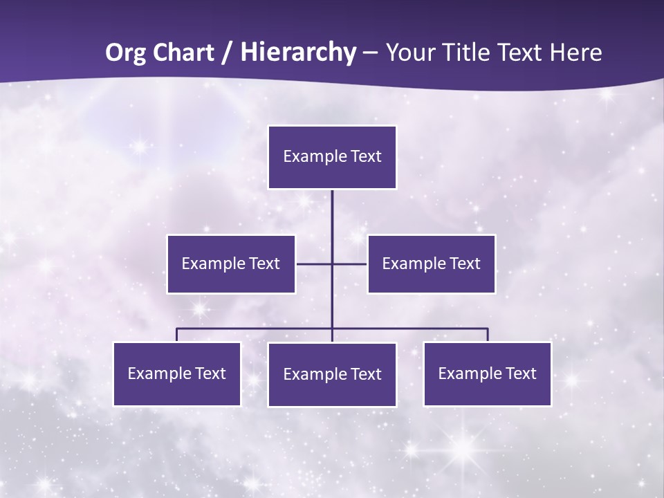 Infinity Spacescape Gas PowerPoint Template