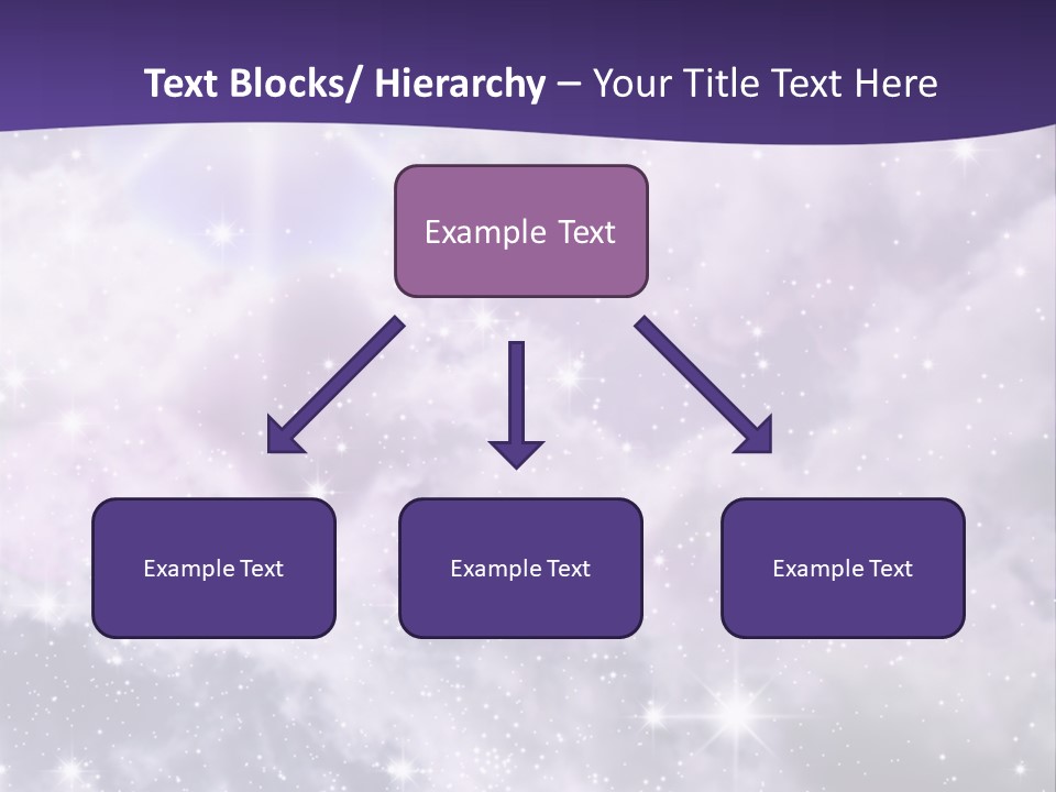 Infinity Spacescape Gas PowerPoint Template