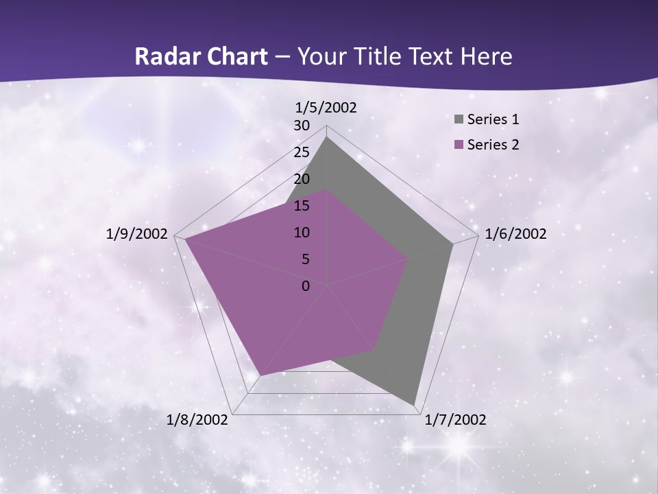 Infinity Spacescape Gas PowerPoint Template
