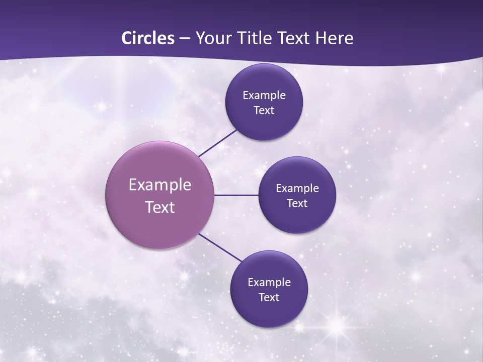 Infinity Spacescape Gas PowerPoint Template