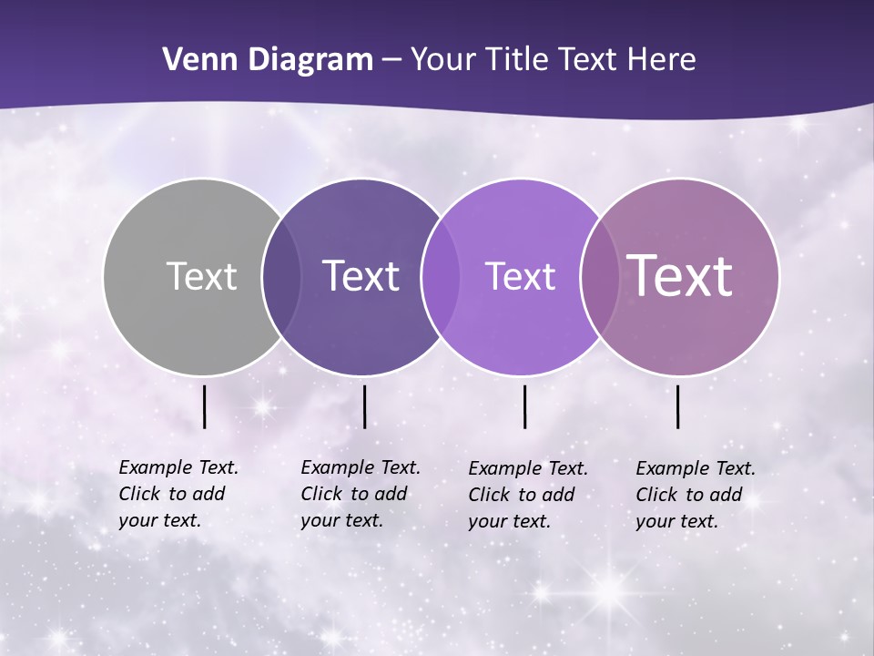 Infinity Spacescape Gas PowerPoint Template