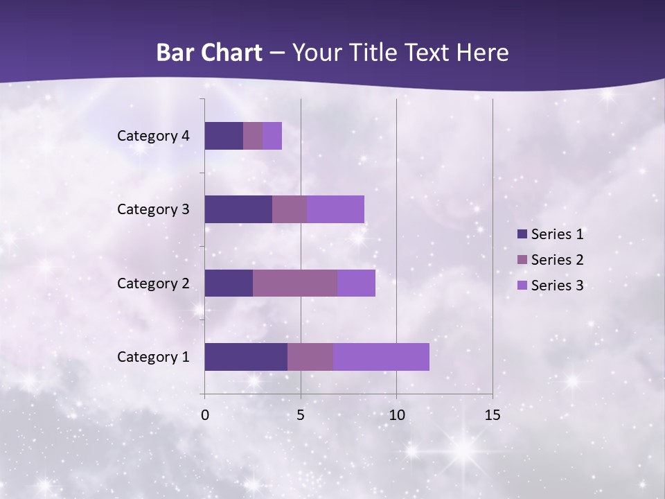 Infinity Spacescape Gas PowerPoint Template