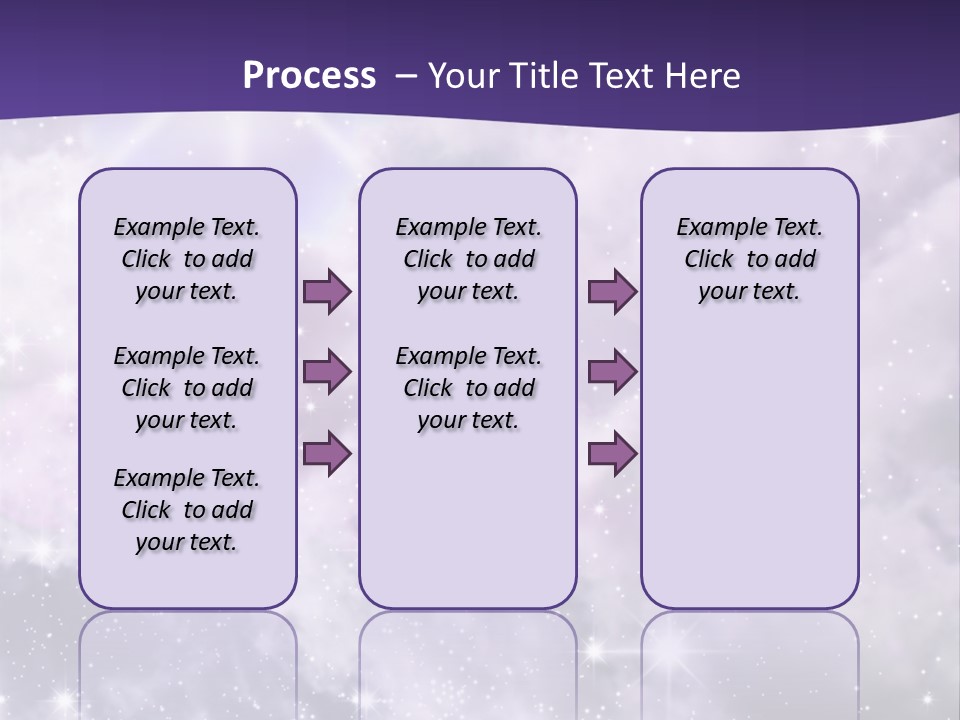 Infinity Spacescape Gas PowerPoint Template
