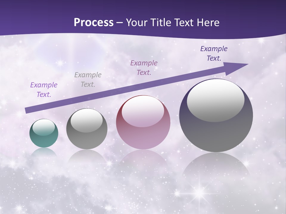 Infinity Spacescape Gas PowerPoint Template