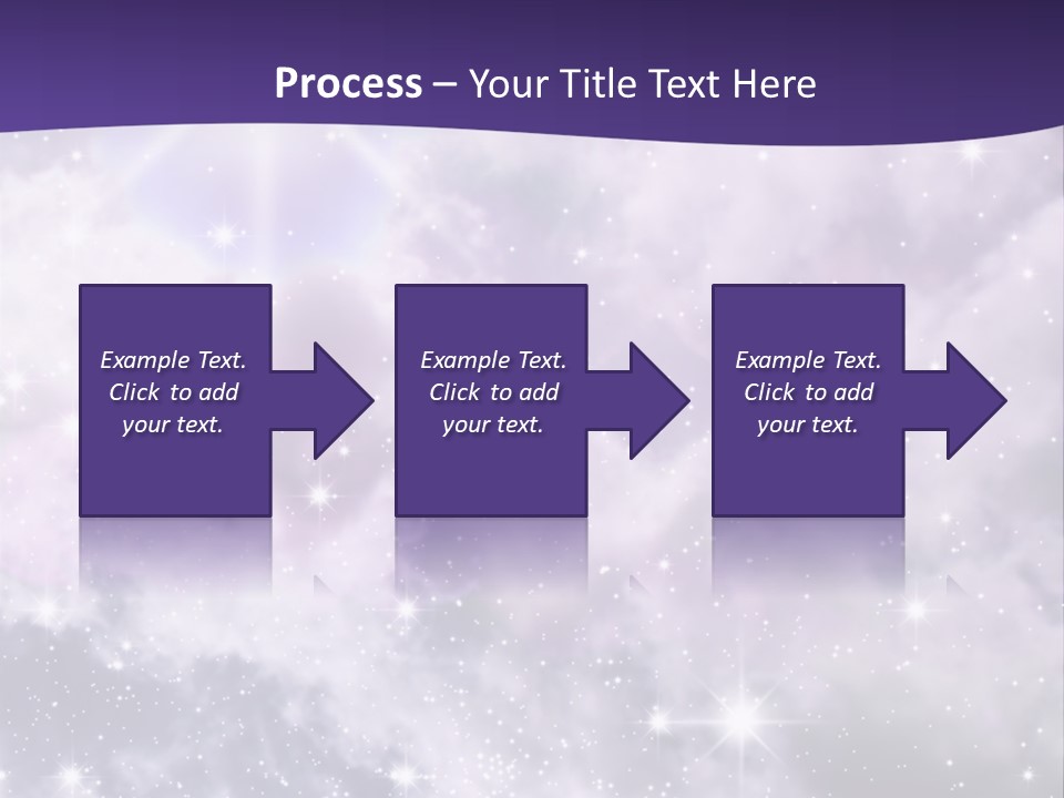 Infinity Spacescape Gas PowerPoint Template