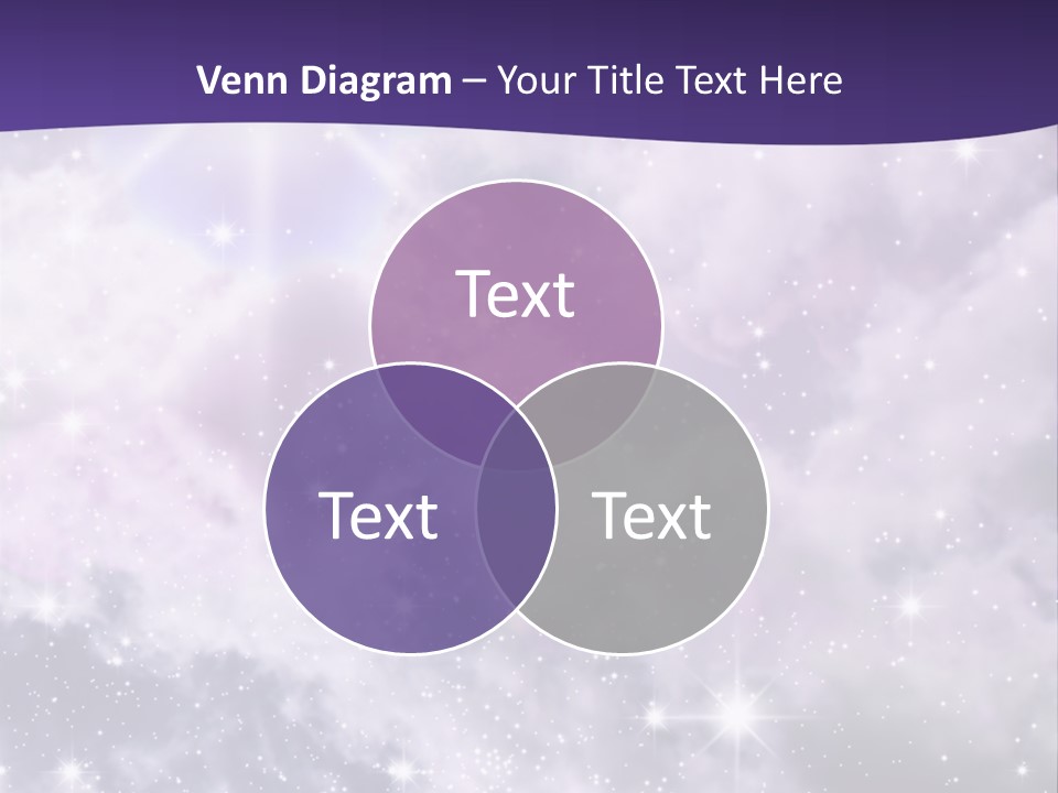 Infinity Spacescape Gas PowerPoint Template