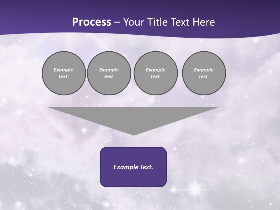 Infinity Spacescape Gas PowerPoint Template