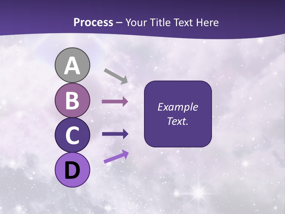Infinity Spacescape Gas PowerPoint Template