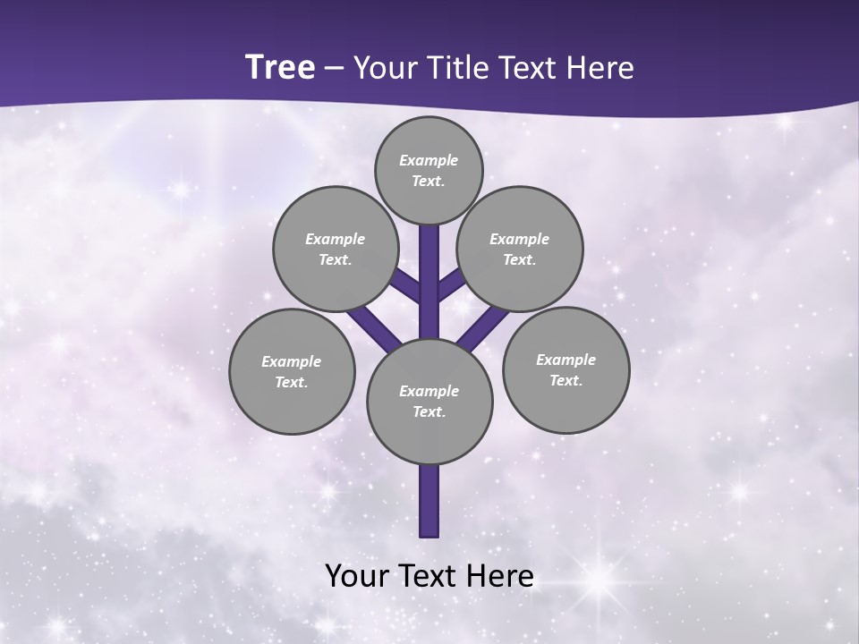 Infinity Spacescape Gas PowerPoint Template