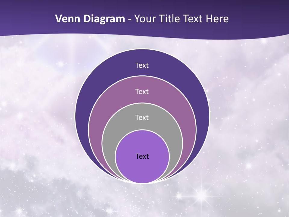 Infinity Spacescape Gas PowerPoint Template