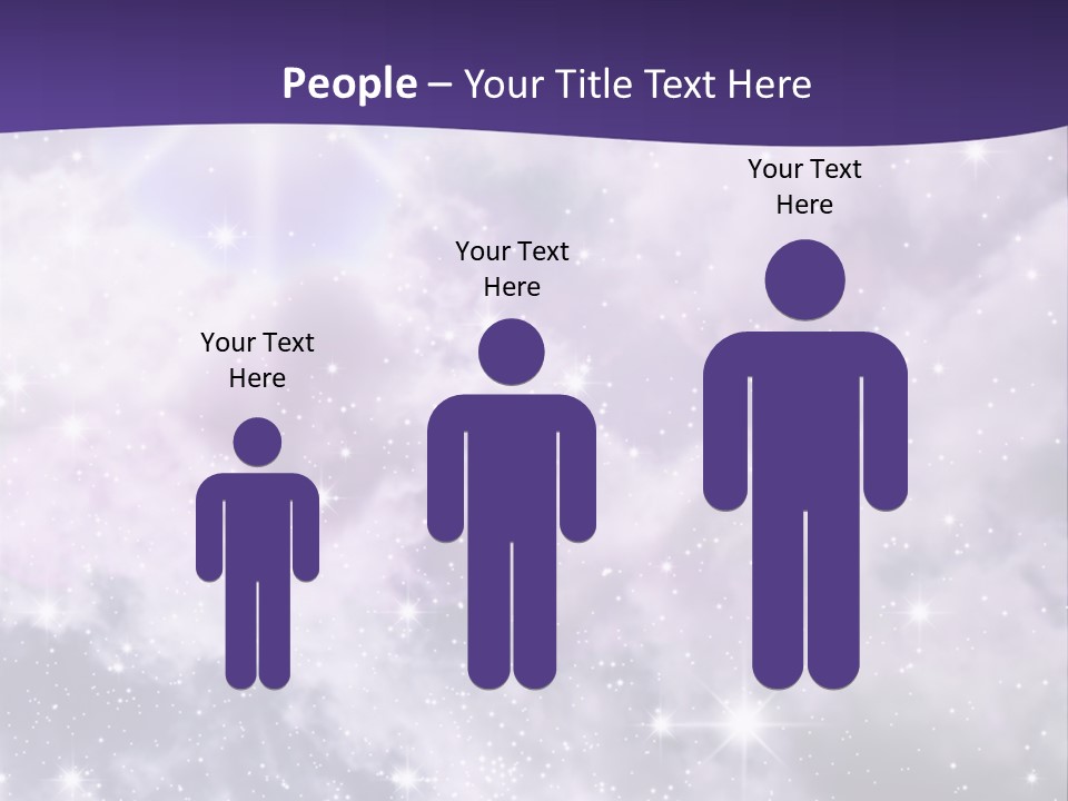 Infinity Spacescape Gas PowerPoint Template